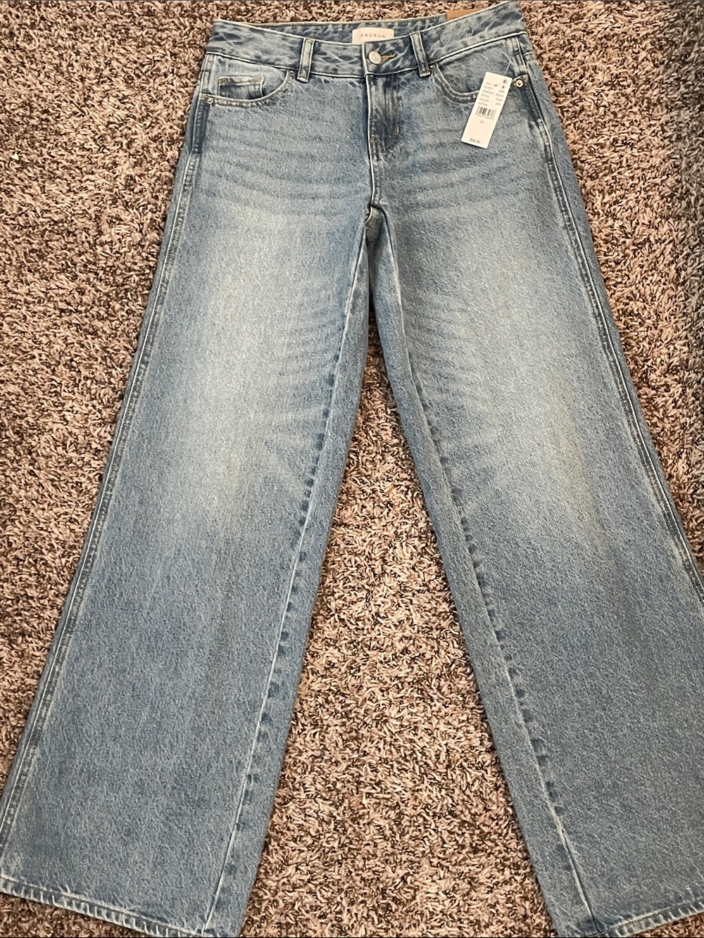 PACSUN BRAND NEW Wide Leg Light Blue Women’s Jeans